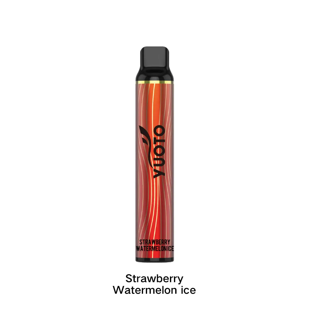 YUOTO Luscious 3000 Puffs Vape Descartável Sorvete de morango e melancia