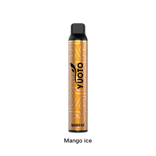 YUOTO Luscious 3000 Puffs Vape Descartável Sorvete de manga