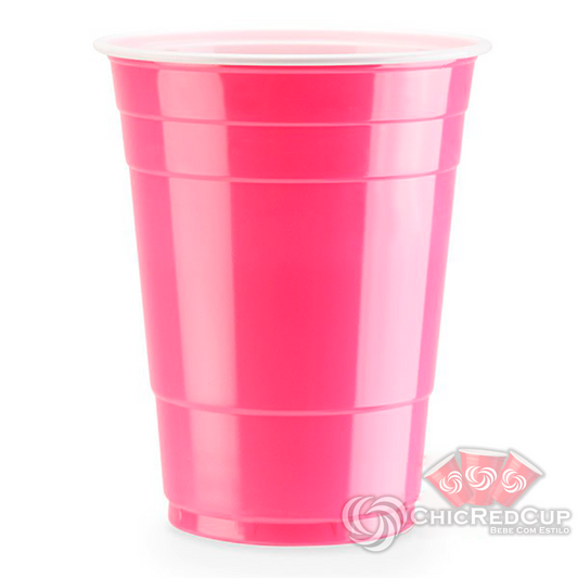 Copos Glamour Pink (25 copos)